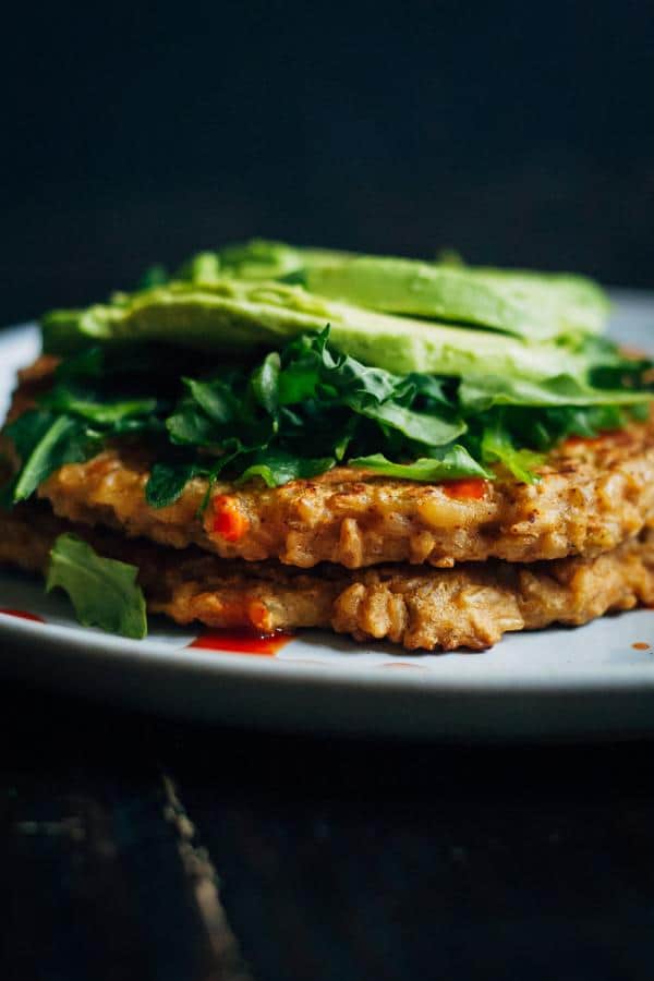 Savory Freekeh Pancakes (Gluten-Free)