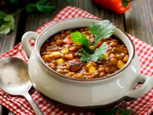 Super Boost Mexican Lentil Chili