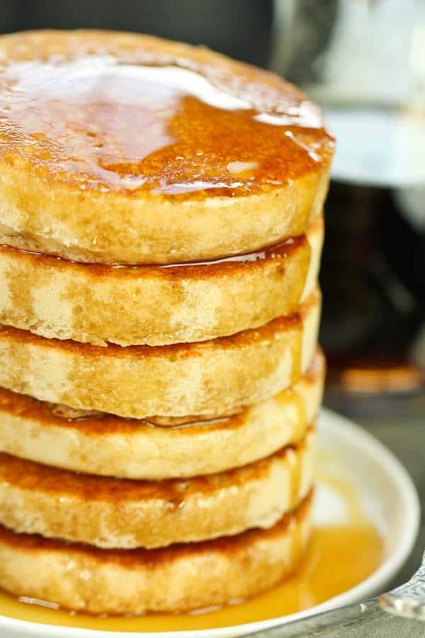 Vegan Buttermilk Pancakes (Gluten-Free)