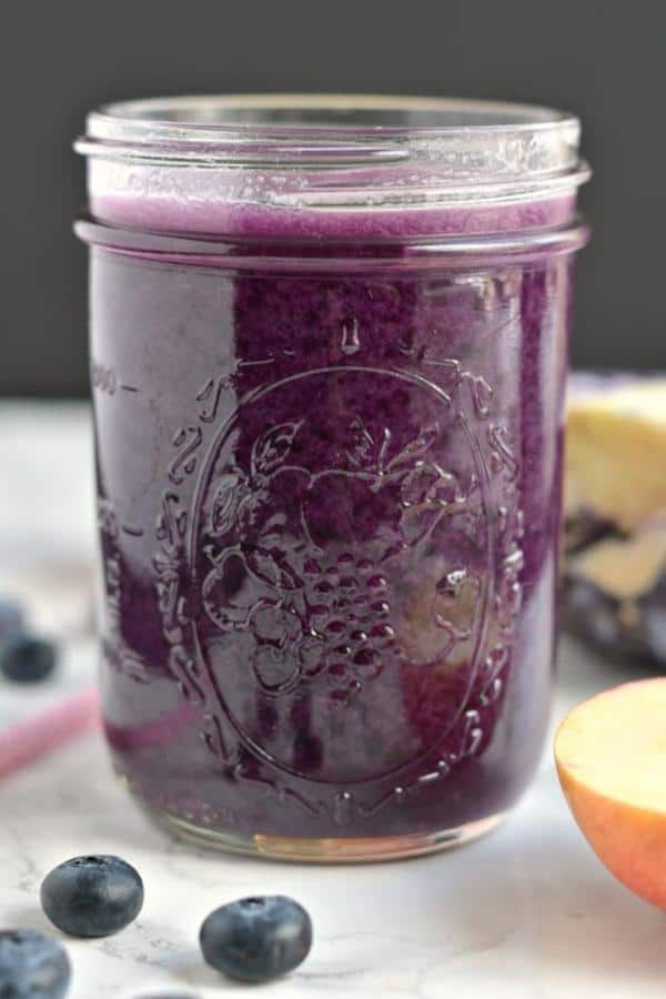 Blueberry Cabbage Juice