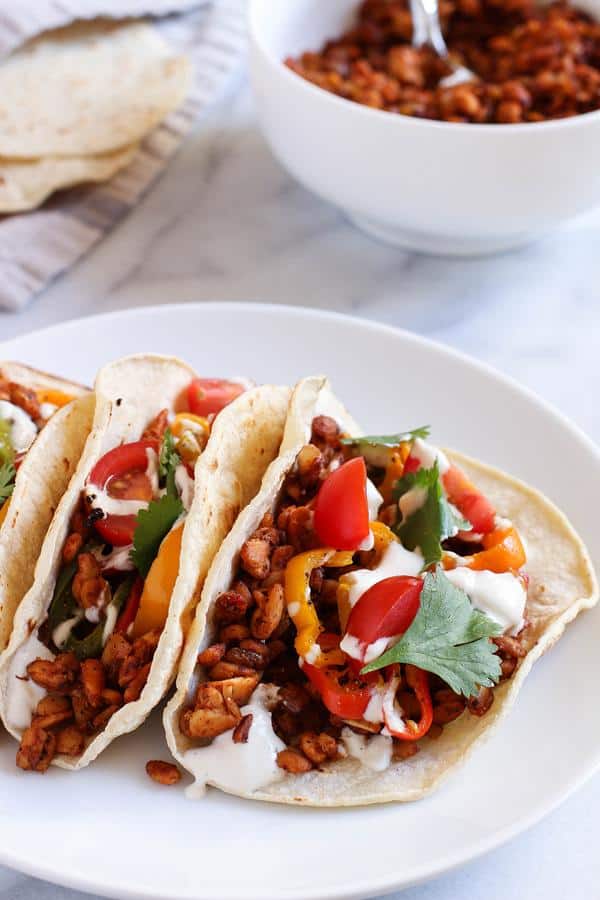 20-Minute Tempeh Taco Meat