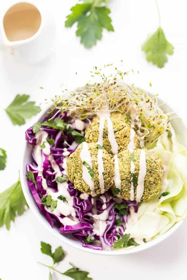 Amaranth Baked Falafel