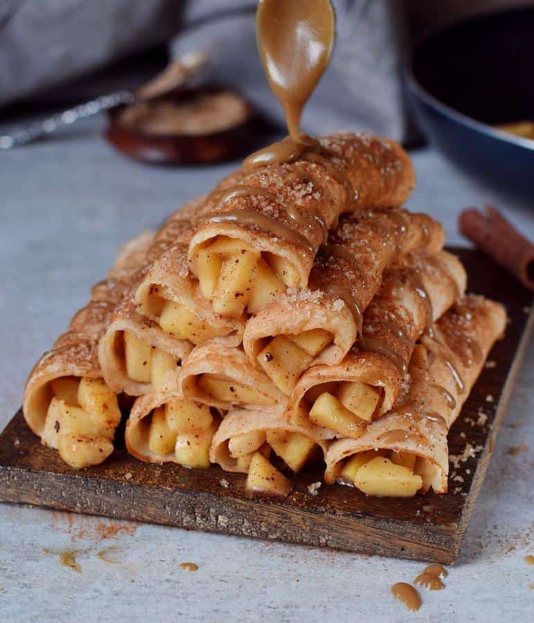 Apple Cinnamon Crepes