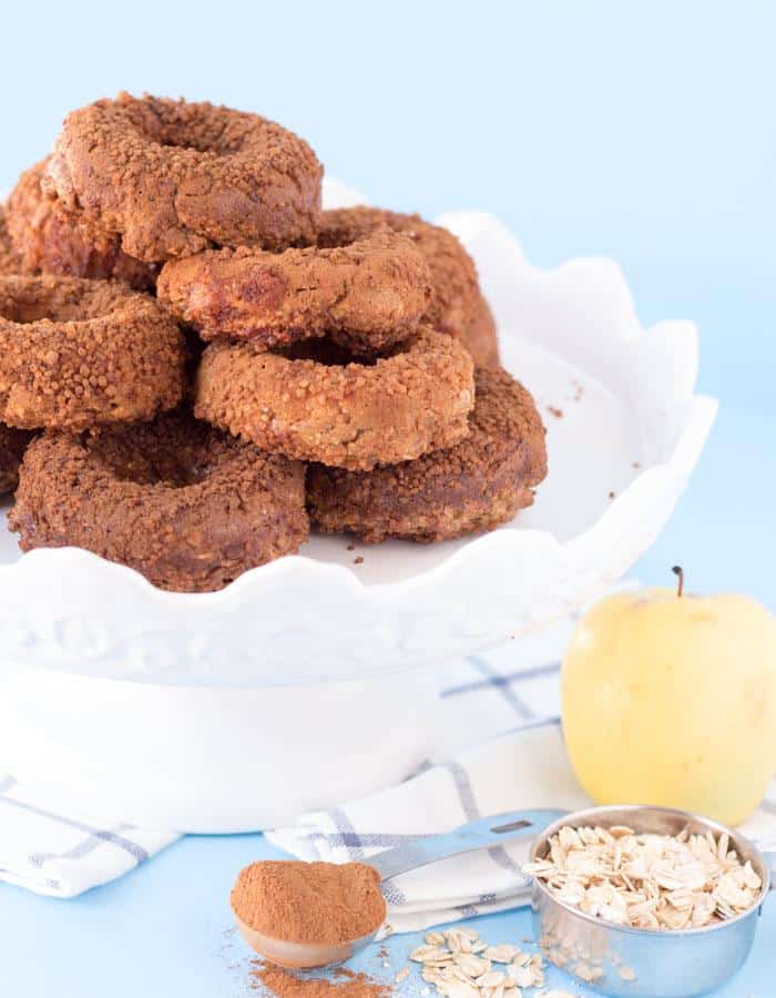 Apple Cinnamon Sugar Donuts