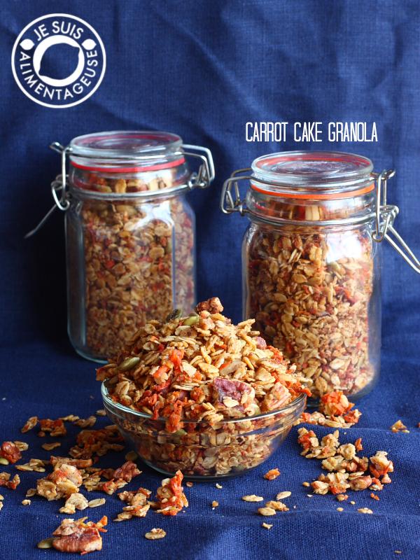 Carrot Cake Granola