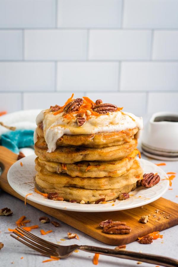 Carrot Cake Pancakes