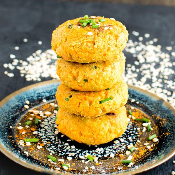 Carrot Oatmeal Breakfast Patties