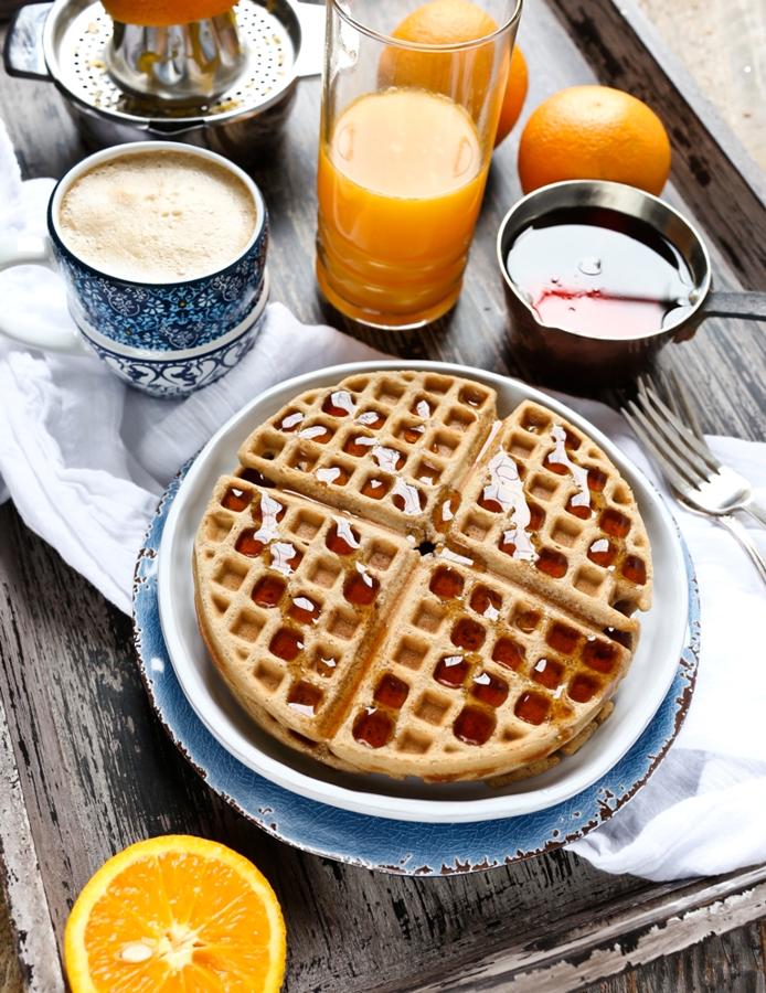 Chai Spiced Waffles