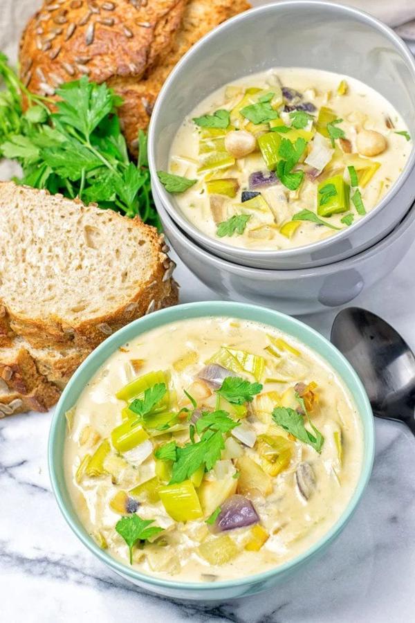 Cheese Leek Soup