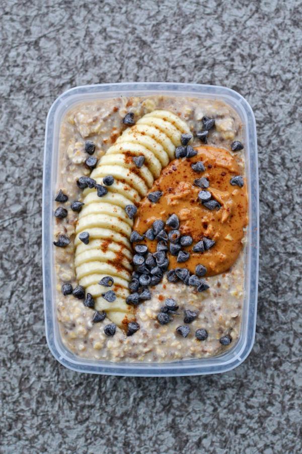 Chunky Monkey Overnight Oats