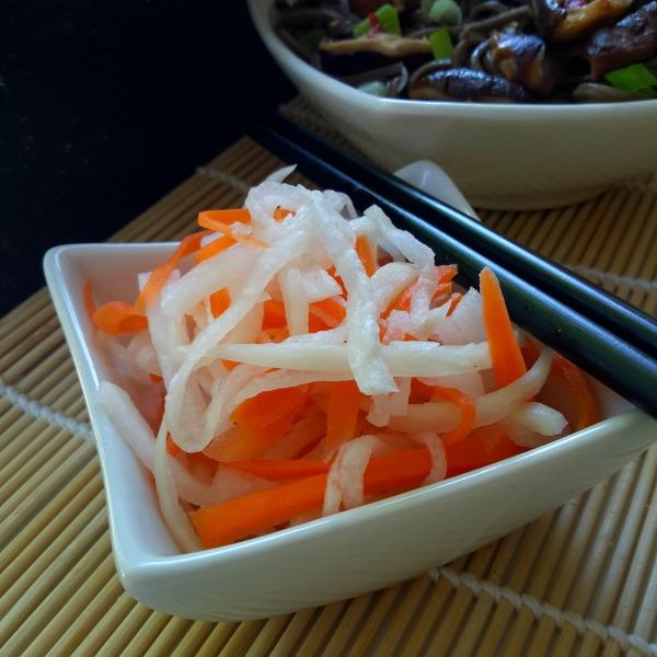 Daikon and Carrot Salad