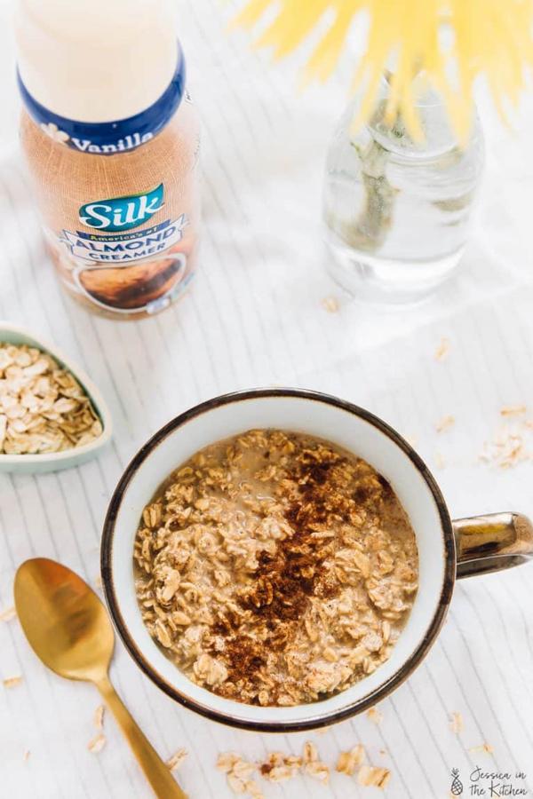 Espresso Cinnamon Overnight Oats