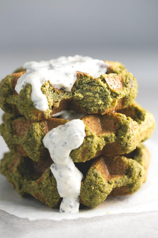 Falafel Waffles