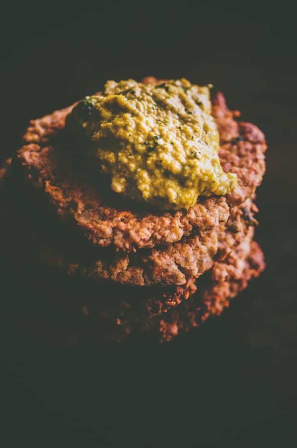 Healthy Baked Carrot Walnut Falafel