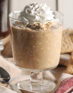 Healthy Gingerbread Overnight Dessert Oats