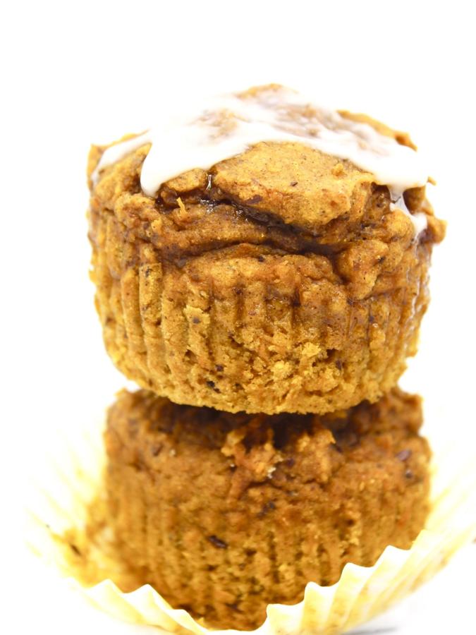 Healthy Pumpkin Carrot Muffins