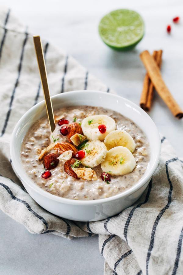 Horchata Overnight Chia Oats