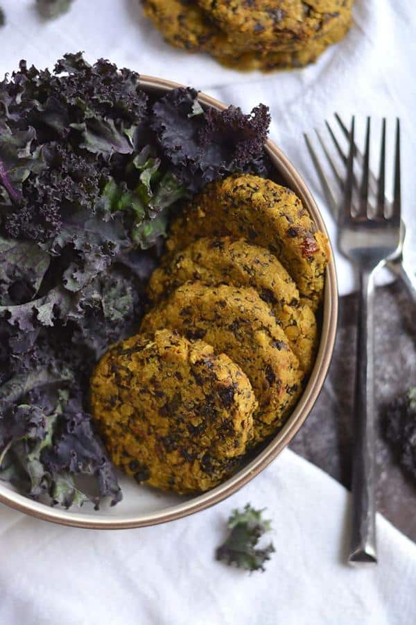 Kale Sundried Tomato Falafel