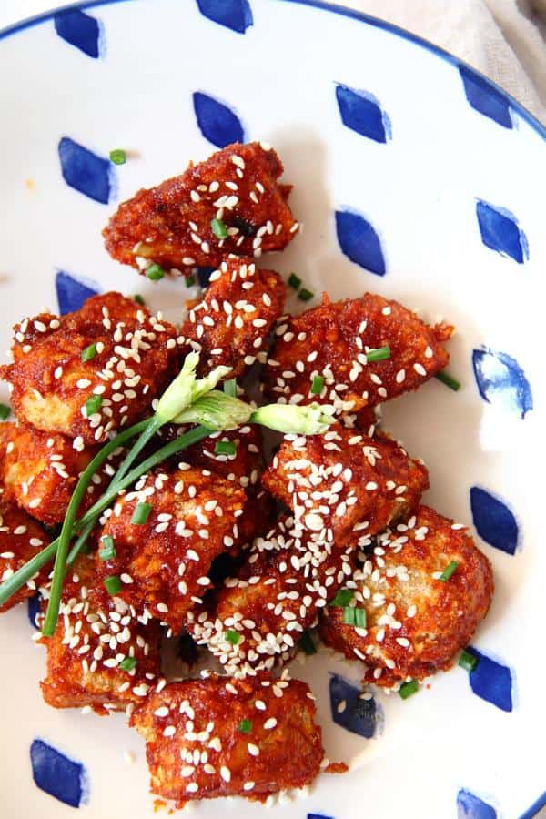 Korean Fried Tempeh