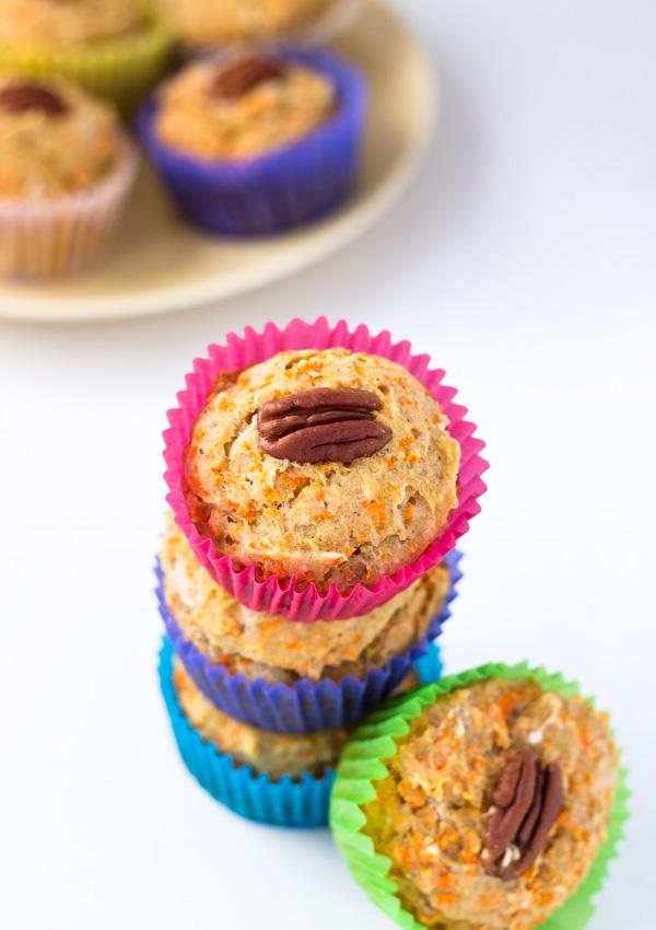 Lemon Carrot Muffins