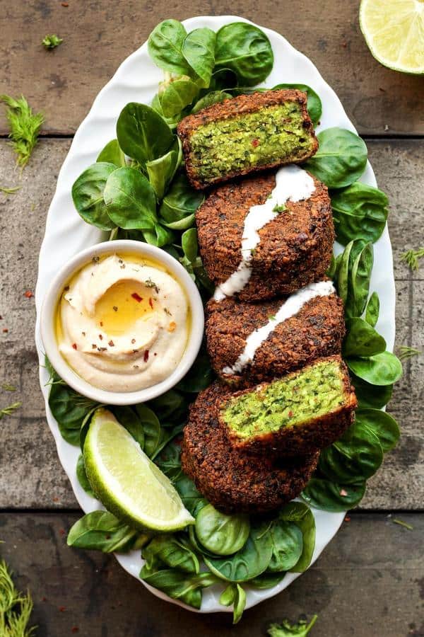 Magical Green Falafels