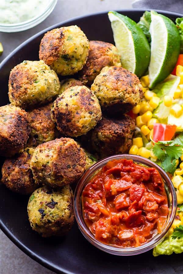 Mexican Falafel Bites