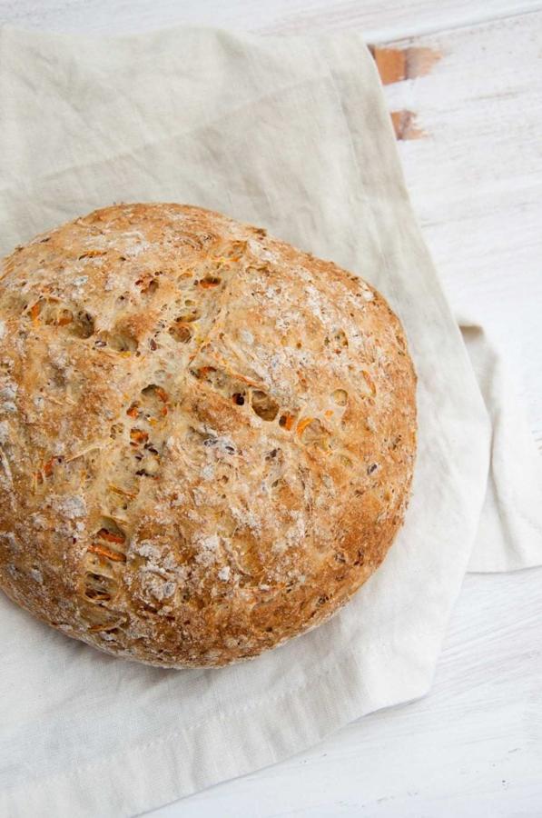 Mixed Flour Carrot Bread