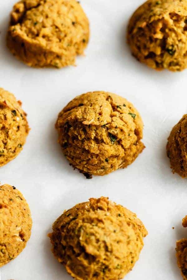 Spicy Sweet Potato Falafel