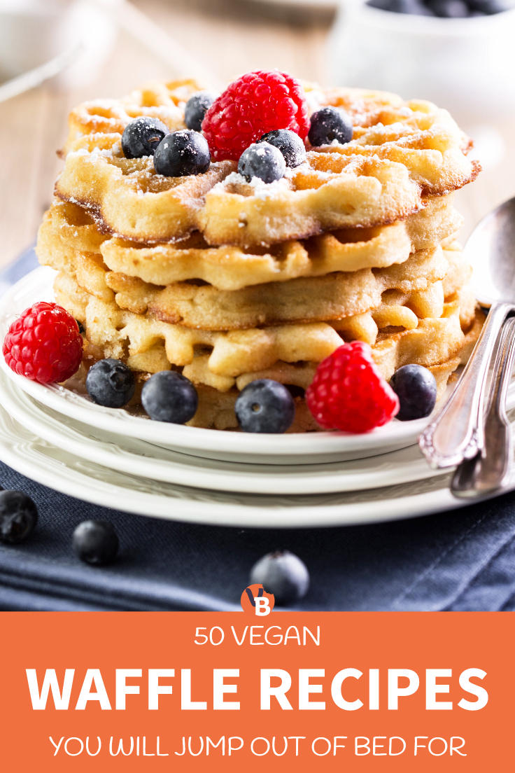 50 Vegan Waffle Recipes You Will Jump out of Bed For
